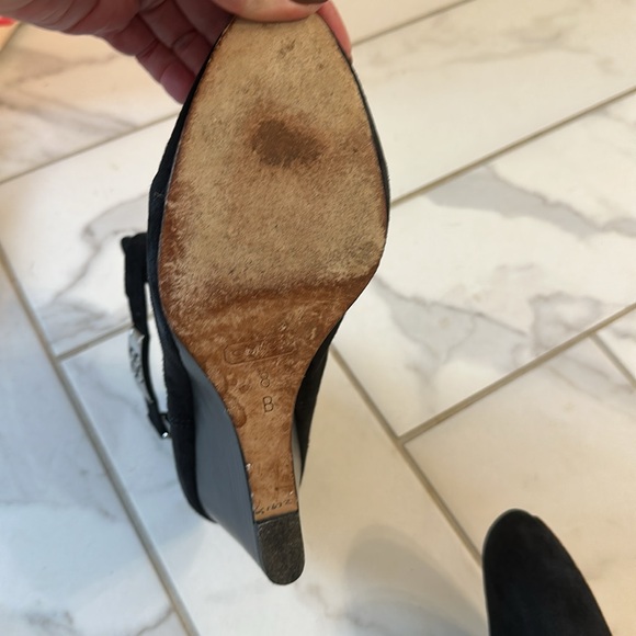 Coach Suede wedge heel boots - Picture 8 of 8